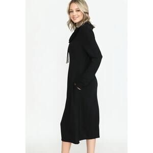 Story Teller Casual Dress Funnel Neck XL